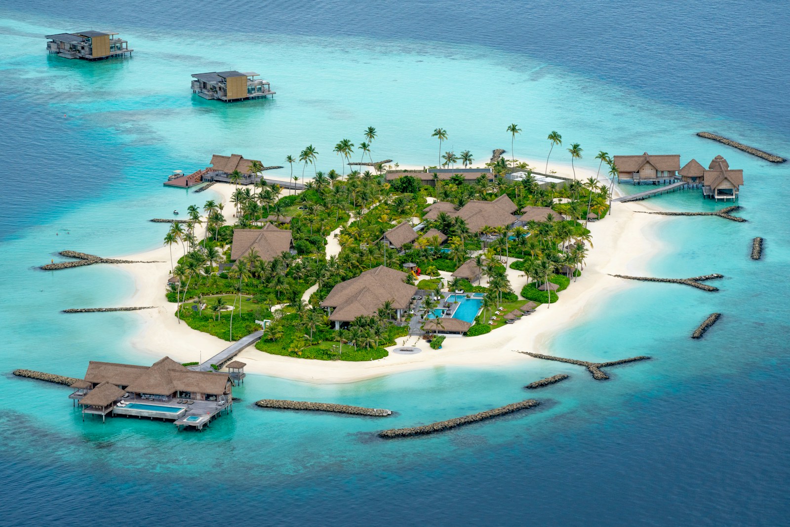 aerial view of beach during daytime